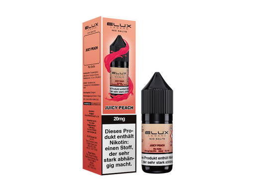 [EXNSL10JP-20] Elux - Juicy Peach - Nikotinsalz Liquid 20 mg/ml