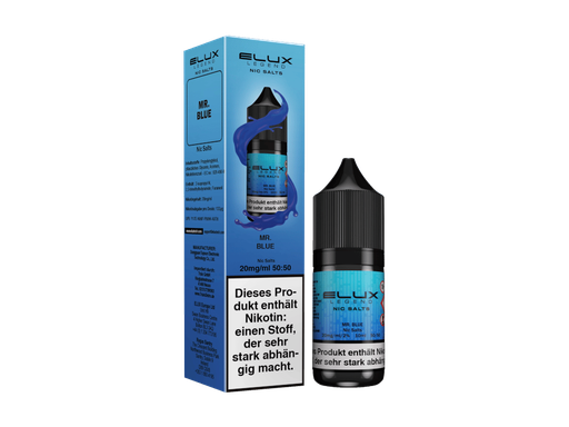 [EXNSL10MB-10] Elux - Mr. Blue - Nikotinsalz Liquid 10 mg/ml