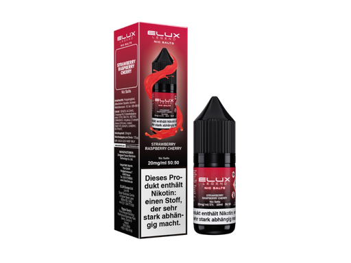 [EXNSL10RC-20] Elux - Strawberry Raspberry Cherry - Nikotinsalz Liquid 20 mg/ml
