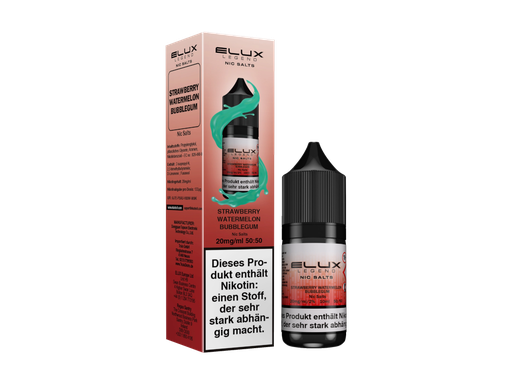[EXNSL10SW-20] Elux - Strawberry Watermelon Bubblegum - Nikotinsalz Liquid 20 mg/ml