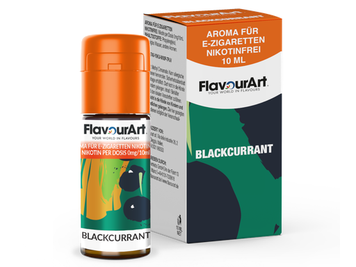 [FAA10BC-A-H] FlavourArt - Aroma Black Currant 10 ml 15er Packung