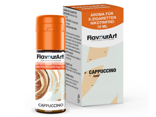 [FAA10CP-A-H] FlavourArt - Aroma Cappuccino 10 ml 15er Packung