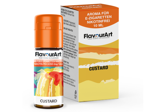 [FAA10CT-A-H] FlavourArt - Aroma Custard 10 ml 15er Packung