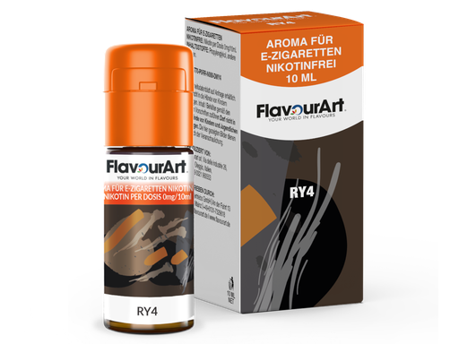 [FAA10RY-A-H] FlavourArt - Aroma RY4 10 ml 15er Packung
