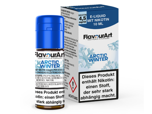 [FAL10AW-4-H] FlavourArt - Arctic Winter E-Zigaretten Liquid 4,5 mg/ml 15er Packung