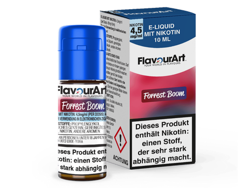 [FAL10FB-4-H] FlavourArt - Forrest Boom E-Zigaretten Liquid 4,5 mg/ml 15er Packung