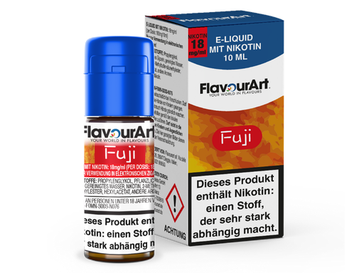 [FAL10FU-18] FlavourArt - Fuji E-Zigaretten Liquid 18 mg/ml