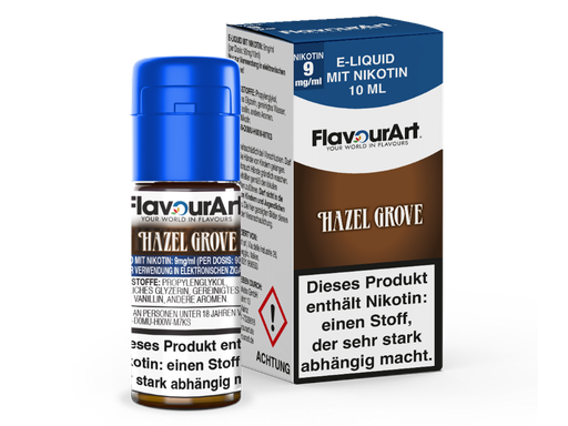 [FAL10HG-9] FlavourArt - Hazel Grove E-Zigaretten Liquid 9 mg/ml