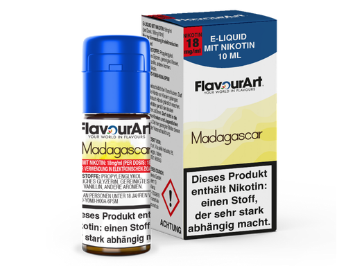 [FAL10MA-18] FlavourArt - Madagascar E-Zigaretten Liquid 18 mg/ml