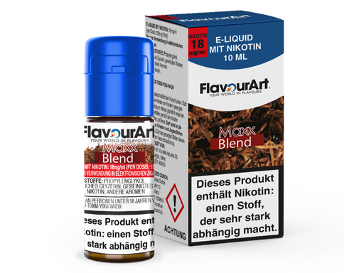 [FAL10MB-18] FlavourArt - Maxx-Blend E-Zigaretten Liquid 18 mg/ml