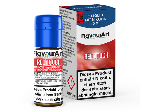 [FAL10RT-18] FlavourArt - Red Touch E-Zigaretten Liquid 18 mg/ml