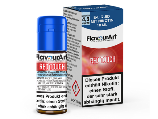 [FAL10RT-4] FlavourArt - Red Touch E-Zigaretten Liquid 4,5 mg/ml