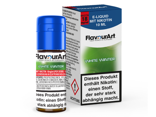 [FAL10WW-18-H] FlavourArt - White Winter E-Zigaretten Liquid 18 mg/ml 15er Packung