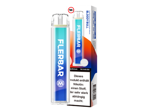 [FBEWM20-BL] Flerbar - M Einweg E-Zigarette - Bloody Bull 20 mg/ml