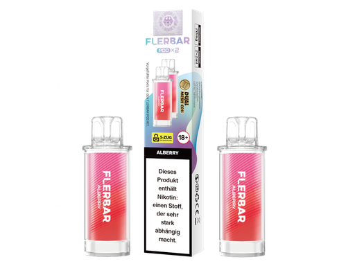[FBEWPP20-AL-H] Flerbar - POD Alberry 20 mg/ml (2 Stück pro Packung) 10er Packung