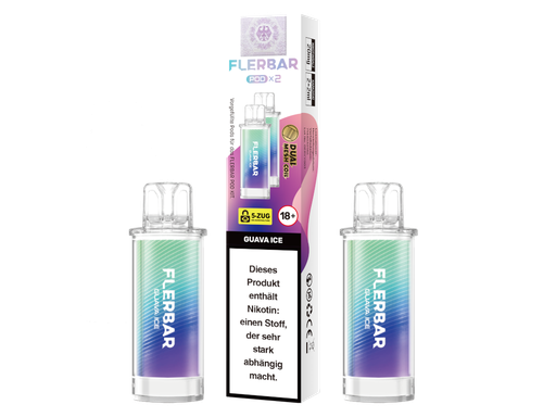 [FBEWPP20-GI] Flerbar - POD Guava Ice 20 mg/ml (2 Stück pro Packung)