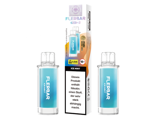 [FBEWPP20-IM-L] Flerbar - POD Ice Mint 20 mg/ml (2 Stück pro Packung) 400er Packung