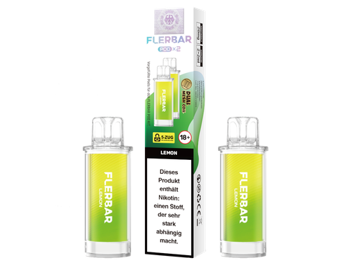 [FBEWPP20-LE] Flerbar - POD Lemon 20 mg/ml (2 Stück pro Packung)