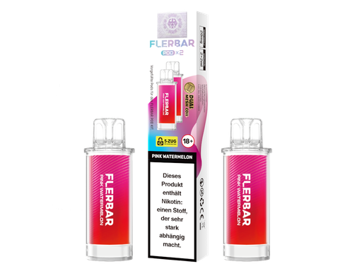 [FBEWPP20-PW-L] Flerbar - POD Pink Watermelon 20 mg/ml (2 Stück pro Packung) 400er Packung