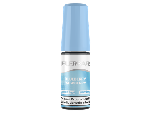 [FBNS10BR-10] Flerbar Liquid - Blueberry Raspberry - Nikotinsalz Liquid 10 mg/ml