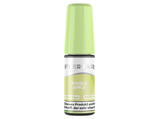 [FBNS10DA-20-H] Flerbar Liquid - Double Apple - Nikotinsalz Liquid 20 mg/ml 10er Packung