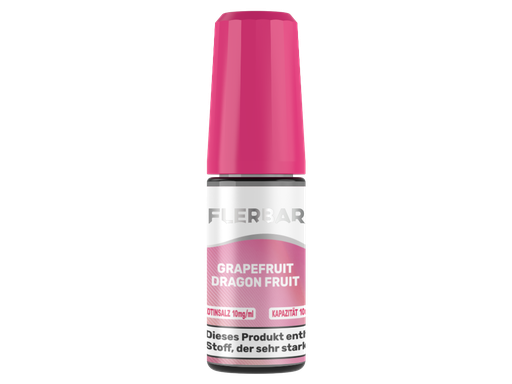 [FBNS10GD-10] Flerbar Liquid - Grapefruit Dragon Fruit - Nikotinsalz Liquid 10 mg/ml
