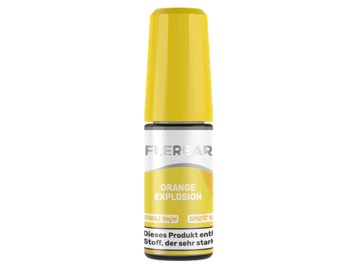 [FBNS10OE-10-H] Flerbar Liquid - Orange Explosion - Nikotinsalz Liquid 10 mg/ml 10er Packung