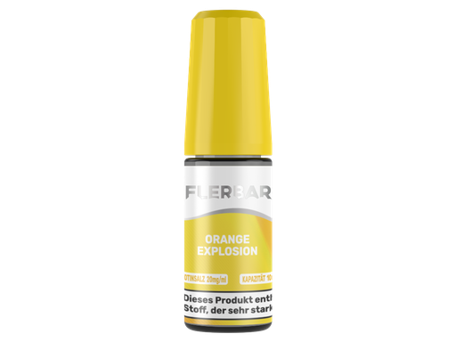 [FBNS10OE-20] Flerbar Liquid - Orange Explosion - Nikotinsalz Liquid 20 mg/ml