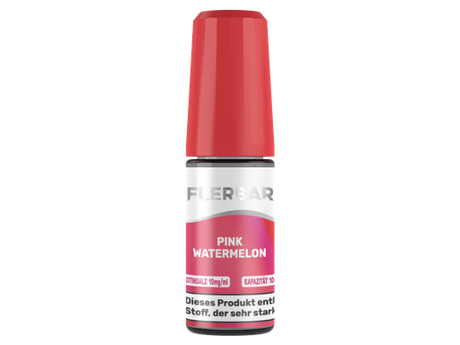 [FBNS10PW-10] Flerbar Liquid - Pink Watermelon - Nikotinsalz Liquid 10 mg/ml
