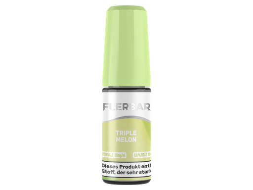 [FBNS10TM-20-K] Flerbar Liquid - Triple Melon - Nikotinsalz Liquid 20 mg/ml 400er Packung