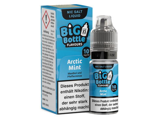 [BBNSL10AM-10] Big Bottle - Arctic Mint - Nikotinsalz Liquid 10 mg/ml