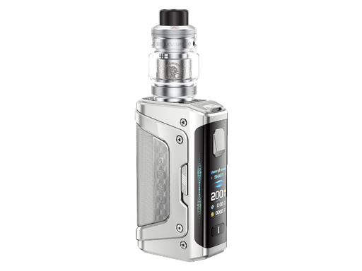 [GV100ALZ5-13] GEEKVAPE - Aegis Legend 5 mit Z Subohm Tank 5 E-Zigaretten Set Frost Silver