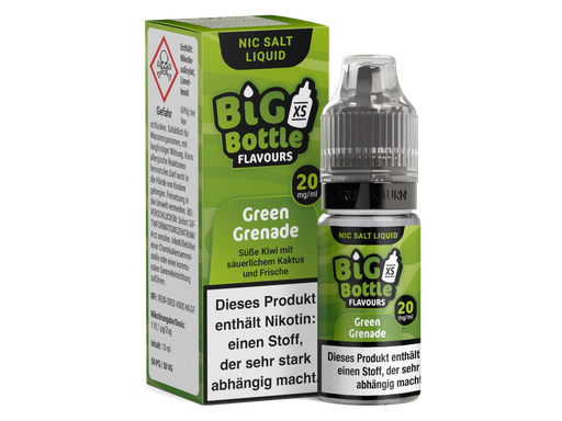 [BBNSL10GG-20] Big Bottle - Green Grenade - Nikotinsalz Liquid 20 mg/ml