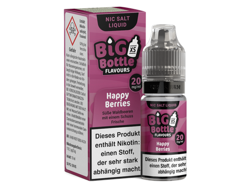 [BBNSL10HB-20] Big Bottle - Happy Berries - Nikotinsalz Liquid 20 mg/ml