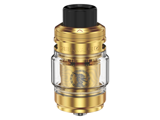 [GV100ZS5-12] GEEKVAPE - Z Subohm 5 Clearomizer Set Glossy Gold