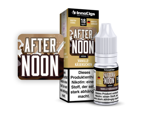 [ICL10AFT-9] InnoCigs - Afternoon Vanille-Käsekuchen Aroma 9 mg/ml