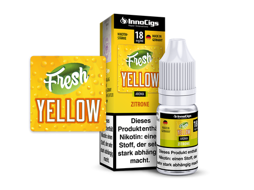 [ICL10FHY-6] InnoCigs - Fresh Yellow Zitrone Aroma 6 mg/ml