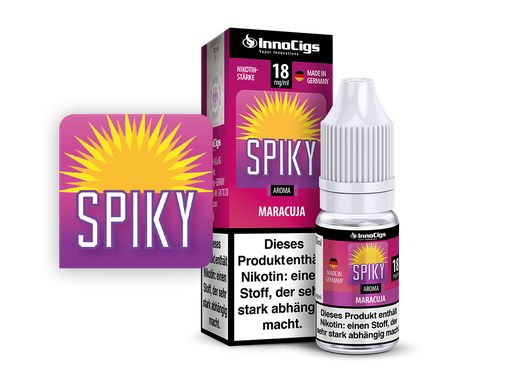 [ICL10SPK-18-H] InnoCigs - Spiky Maracuja Aroma 18 mg/ml 10er Packung