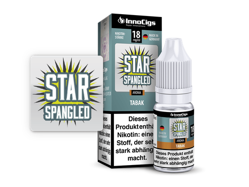 [ICL10SRS-0-H] InnoCigs - Star Spangled Tabak Aroma 0 mg/ml 10er Packung