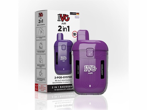 [IVG100AR-14] IVG - AIR 2in1 Akku 780 mAh (Basisgerät) lila