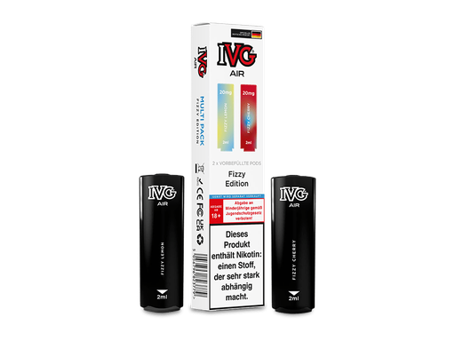 [IVGEWARE-11] IVG - AIR Pod Fizzy Edition 20 mg/ml (2 Stück pro Packung)