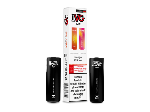 [IVGEWARE-13] IVG - AIR Pod Mango Edition 20 mg/ml (2 Stück pro Packung)