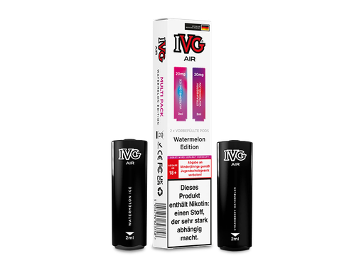 [IVGEWARE-18] IVG - AIR Pod Watermelon Edition 20 mg/ml (2 Stück pro Packung)