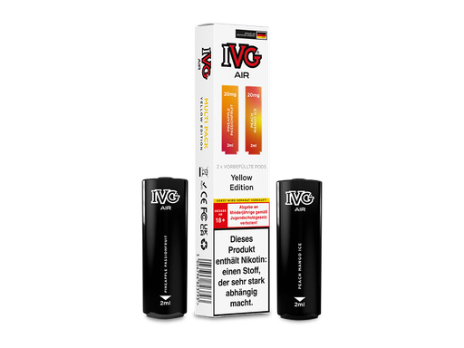 [IVGEWARE-19] IVG - AIR Pod Yellow Edition 20 mg/ml (2 Stück pro Packung)