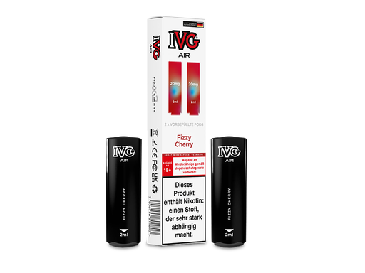 [IVGEWARP-13] IVG - AIR Pod Fizzy Cherry 20 mg/ml (2 Stück pro Packung)