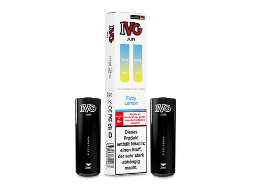 [IVGEWARP-14] IVG - AIR Pod Fizzy Lemon 20 mg/ml (2 Stück pro Packung)