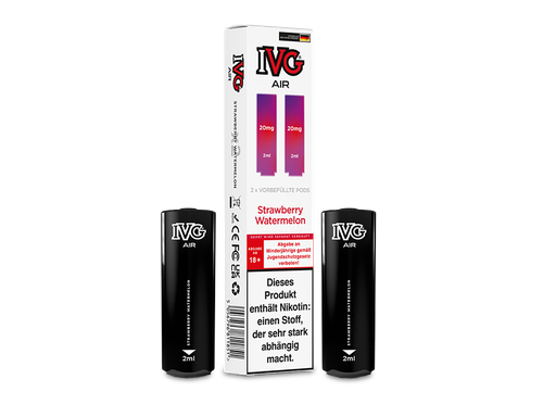 [IVGEWARP-22] IVG - AIR Pod Strawberry Watermelon 20 mg/ml (2 Stück pro Packung)