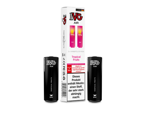 [IVGEWARP-23] IVG - AIR Pod Tropical Fruits 20 mg/ml (2 Stück pro Packung)