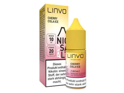 [LBNSL10CH-20] Linvo - Cherry Cola Ice - Nikotinsalz Liquid 20 mg/ml