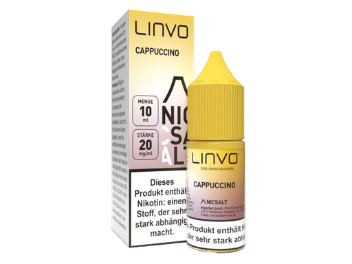 [LBNSL10CP-20] Linvo - Cappuccino - Nikotinsalz Liquid 20 mg/ml
